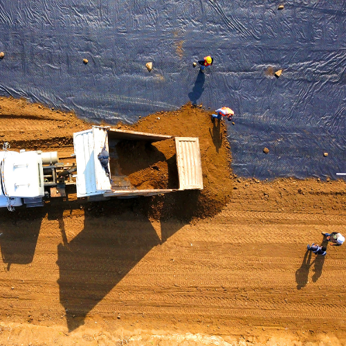 Columnas de grava en suelo arena