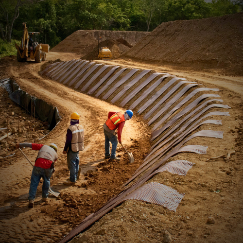 Mejoramiento de suelo arenoso